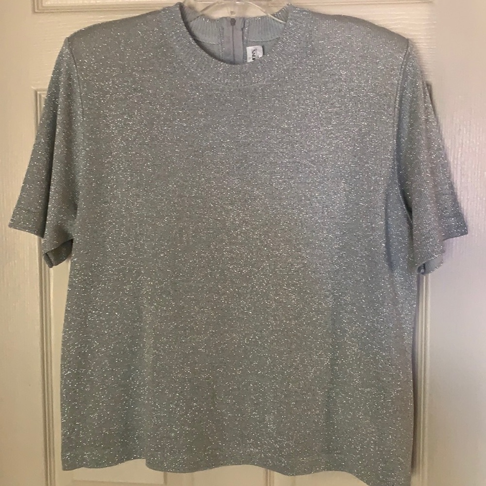 DRAPER’S & DAMON’S GLITTER TOP